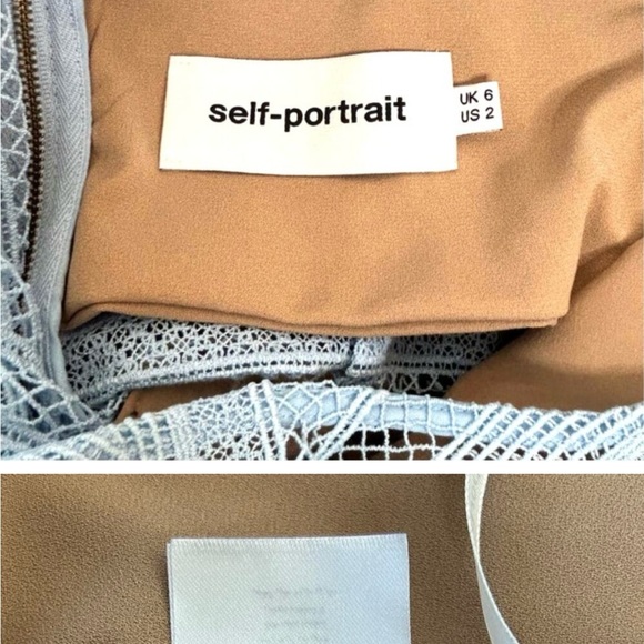 Gorgeous Self Portrait Cocktail Dress. - Picture 3 of 4